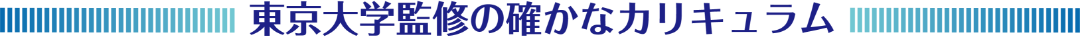 東京大学監修の確かなプログラム